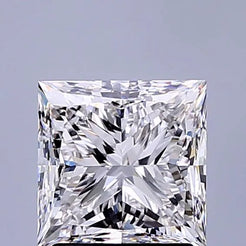 2.20ct Princess Lab Grown Diamond (Colour E, Clarity VVS2, IGI Certified)