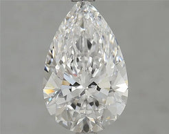 2.21ct Pear Lab Grown Diamond (Colour D, Clarity IF, Cut EX, IGI Certified)