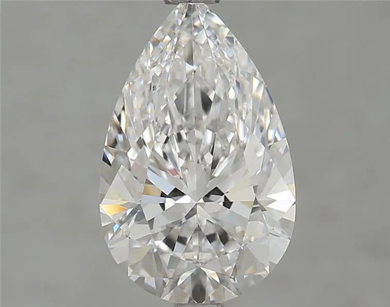 2.21ct Pear Lab Grown Diamond (Colour D, Clarity IF, Cut EX, IGI Certified)
