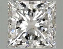 2.69ct Princess Lab Grown Diamond (Colour G, Clarity VS2, IGI Certified)