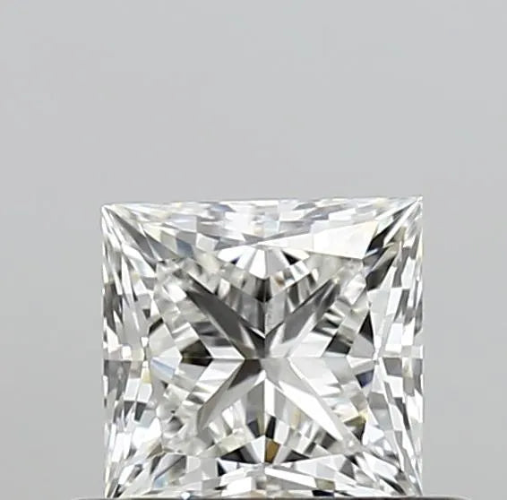 0.50ct Princess Natural Diamond (Colour H, Clarity VS2, GIA Certified)