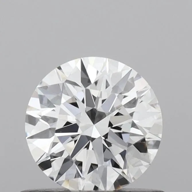 0.53ct Round Lab Grown Diamond (Colour D, Clarity VVS2, Cut VG, IGI Certified)