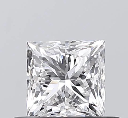 0.53ct Princess Lab Grown Diamond (Colour D, Clarity VVS2, IGI Certified)