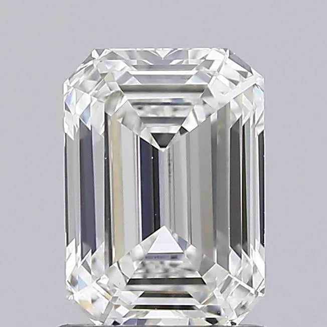 1.10ct Emerald Lab Grown Diamond (Colour G, Clarity VVS2, IGI Certified)