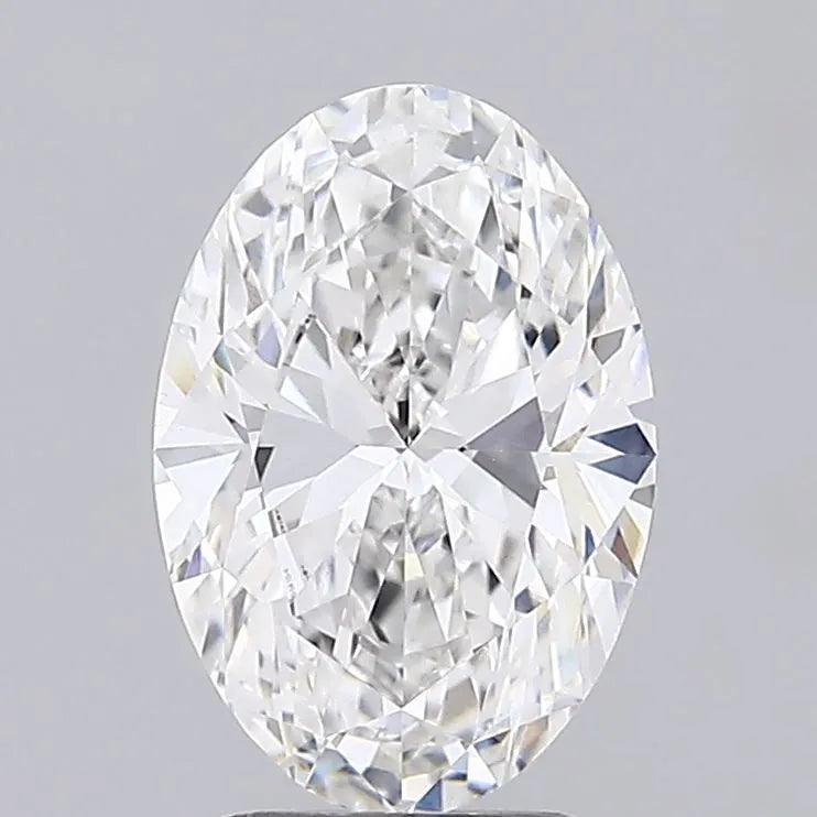 2.71ct Oval Lab Grown Diamond (Colour E, Clarity VS1, IGI Certified)
