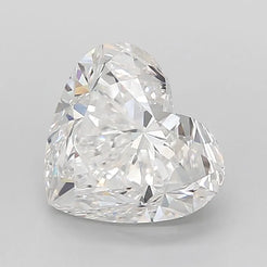3.00ct Heart Lab Grown Diamond (Colour E, Clarity VVS1, IGI Certified)