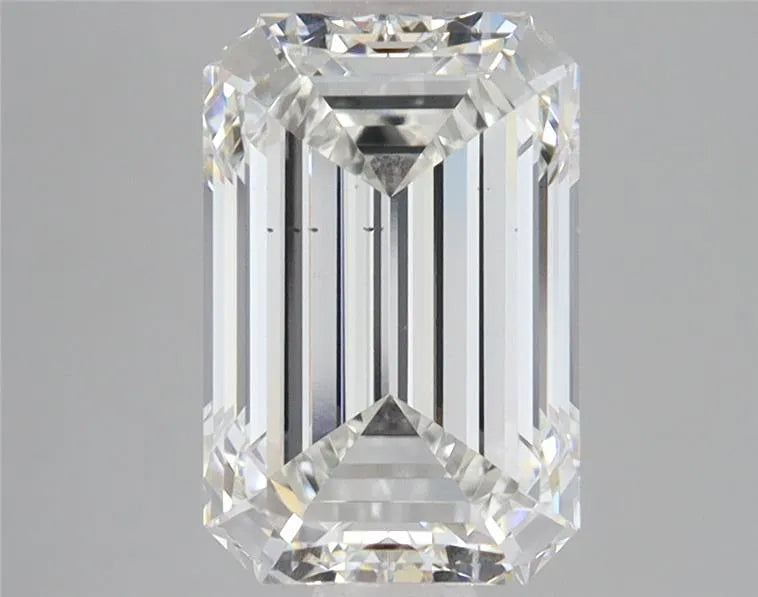 3.01ct Emerald Lab Grown Diamond (Colour G, Clarity VS2, IGI Certified)