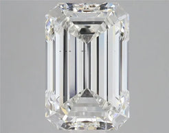 3.01ct Emerald Lab Grown Diamond (Colour G, Clarity VS2, IGI Certified)