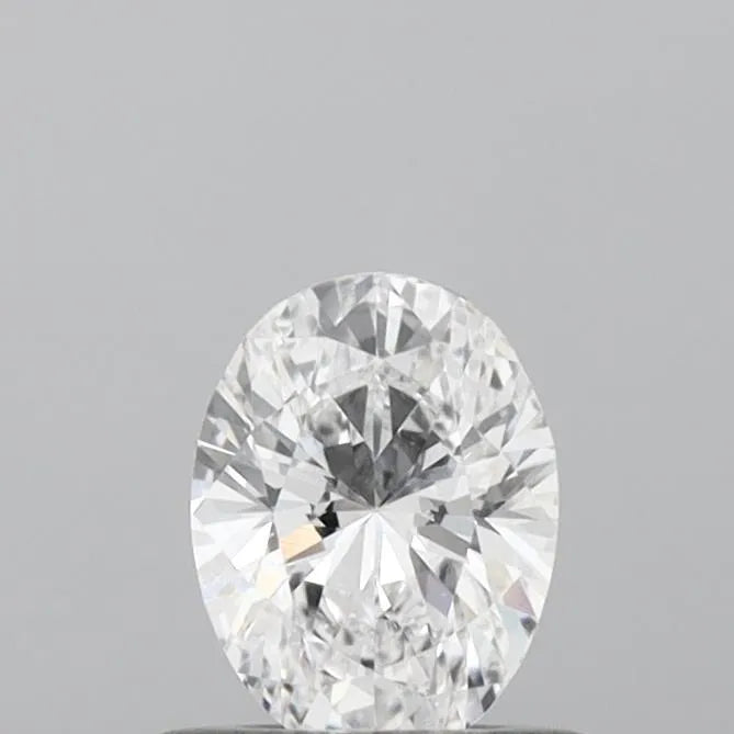 0.51ct Oval Lab Grown Diamond (Colour D, Clarity VVS2, IGI Certified)