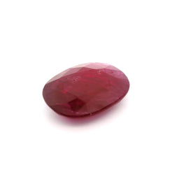 5.53ct Oval Natural Ruby (Colour Red, Clarity Slightly Included, Cut Faceted)