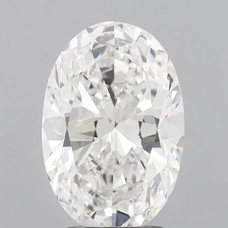 3.00ct Oval Lab Grown Diamond (Colour E, Clarity VVS2, IGI Certified)