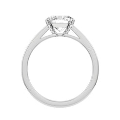 Cushion Lab-grown Diamond Bridal Ring — front