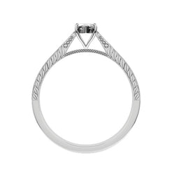 Marquise Lab-grown Diamond Bridal Ring — front