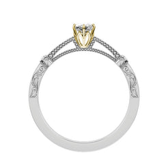 Marquise Lab-grown Diamond Bridal Ring — front