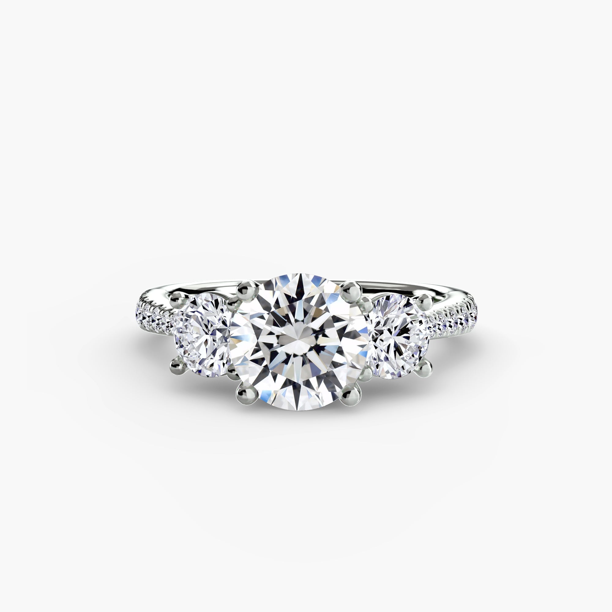 The Three Stone Ring (UN002-R-3ST)