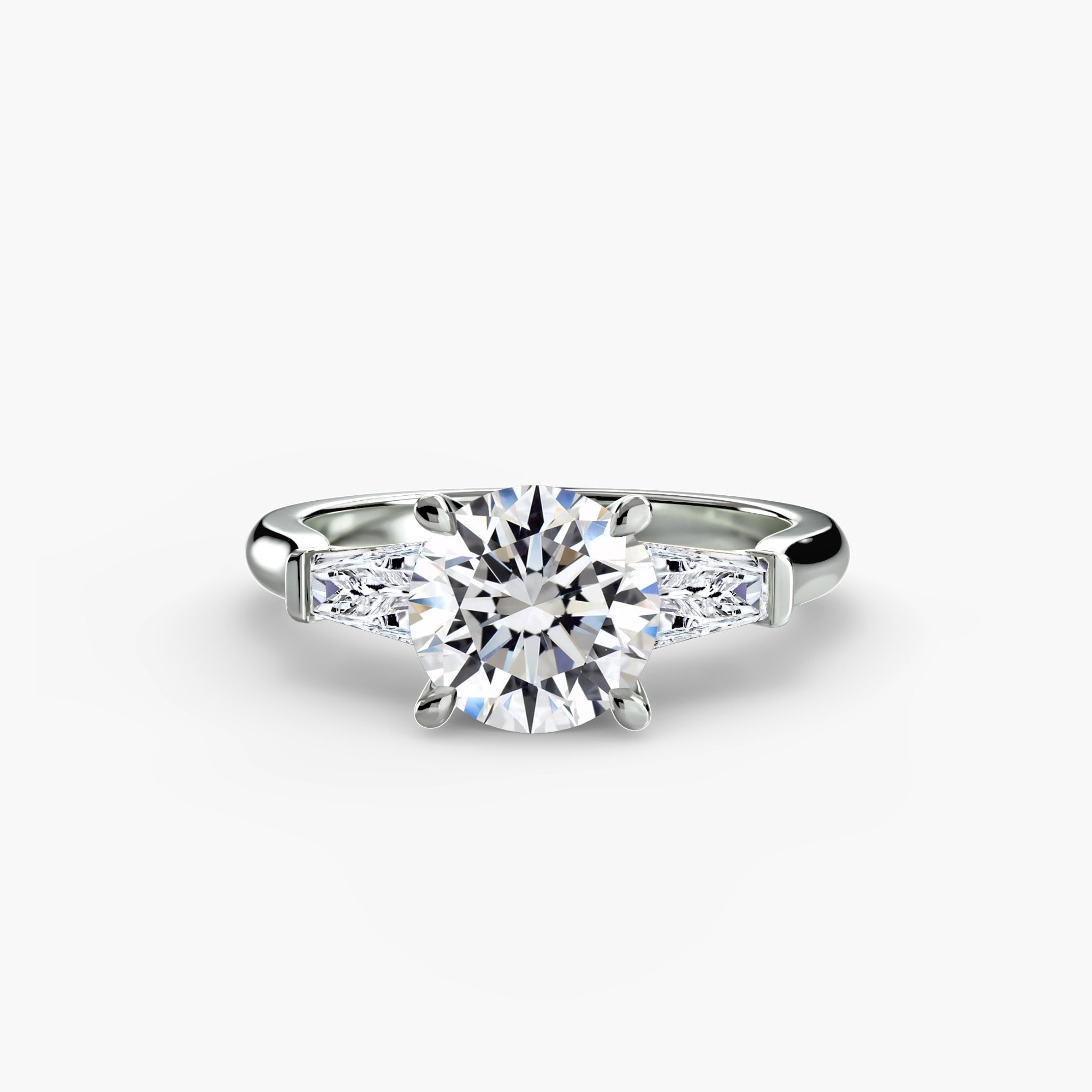 The Baguette Trilogy Ring (UN005-R-3ST)