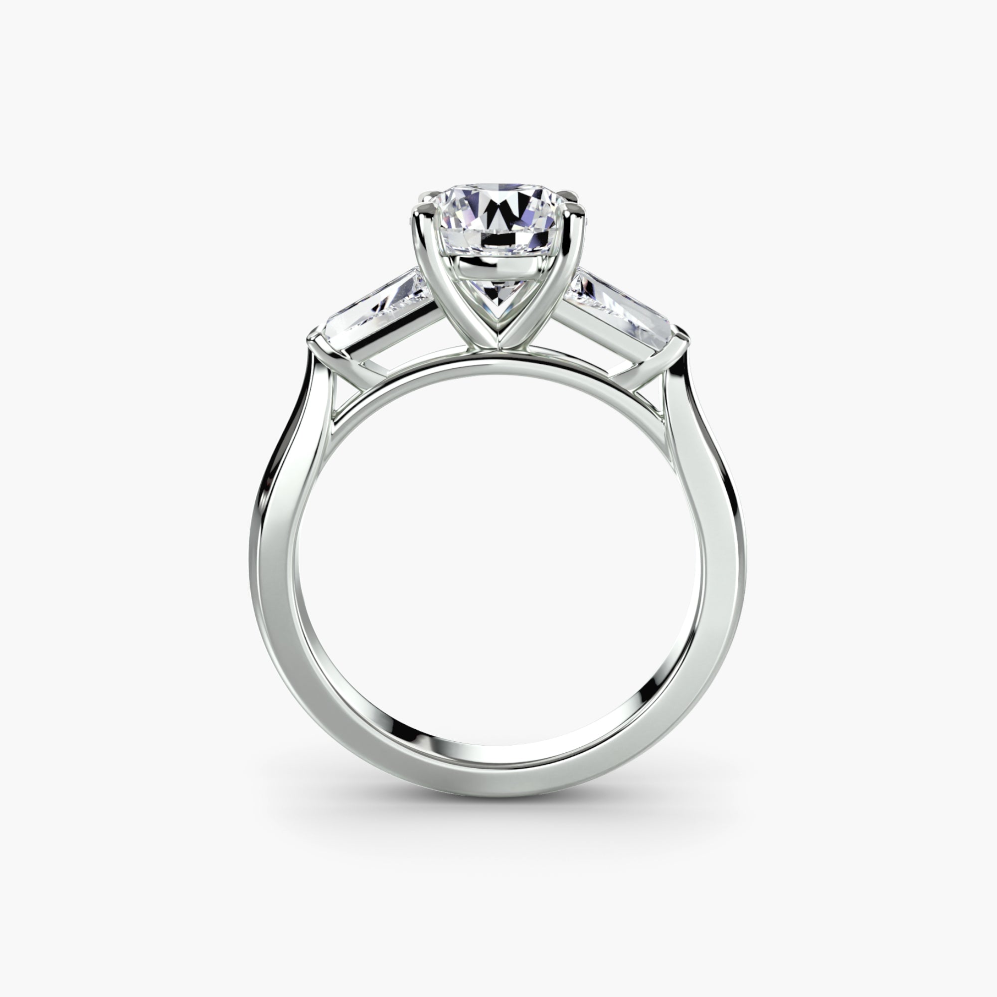 The Baguette Trilogy Ring (UN005-R-3ST)