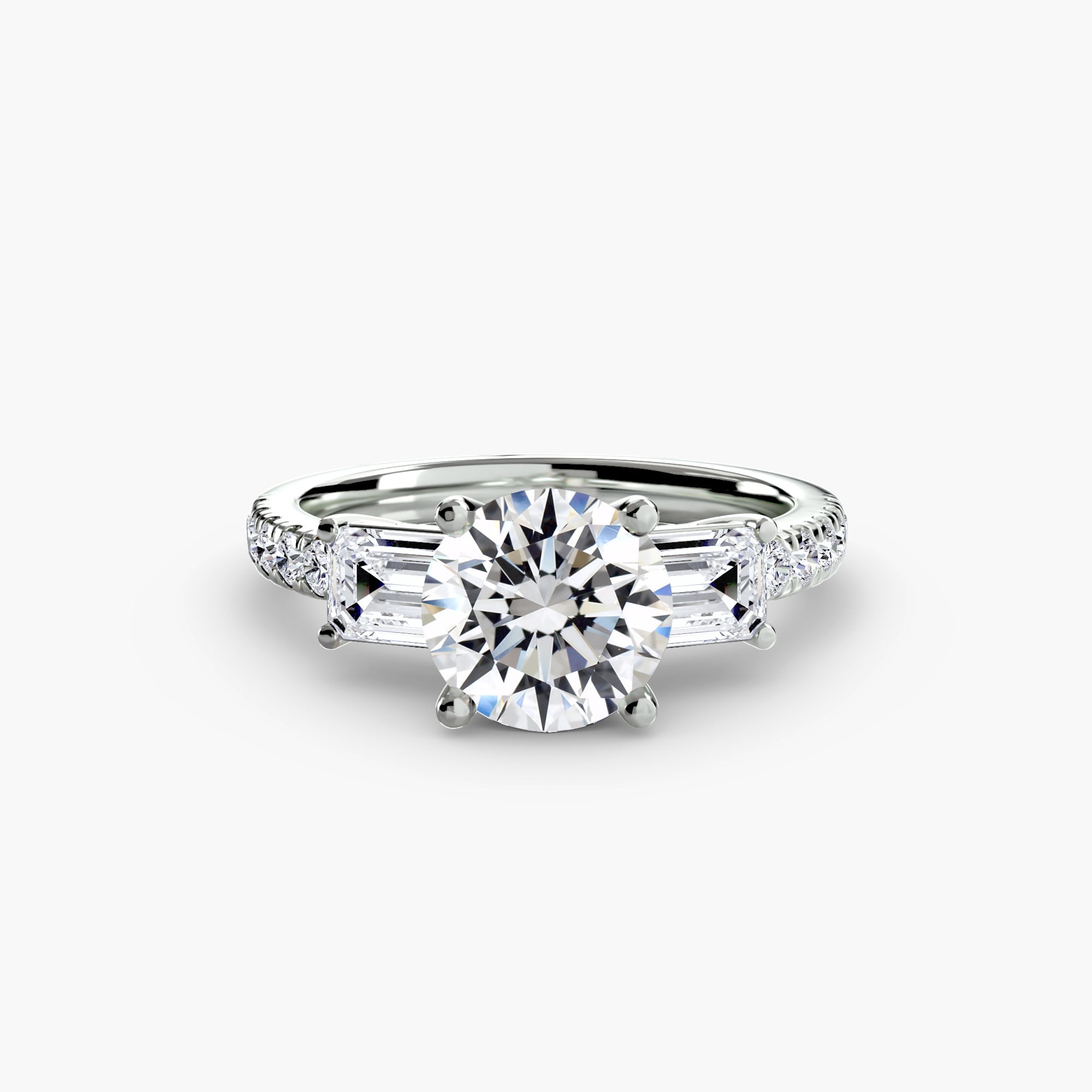 The Dazzling Trilogy Ring (UN007-R-3ST)