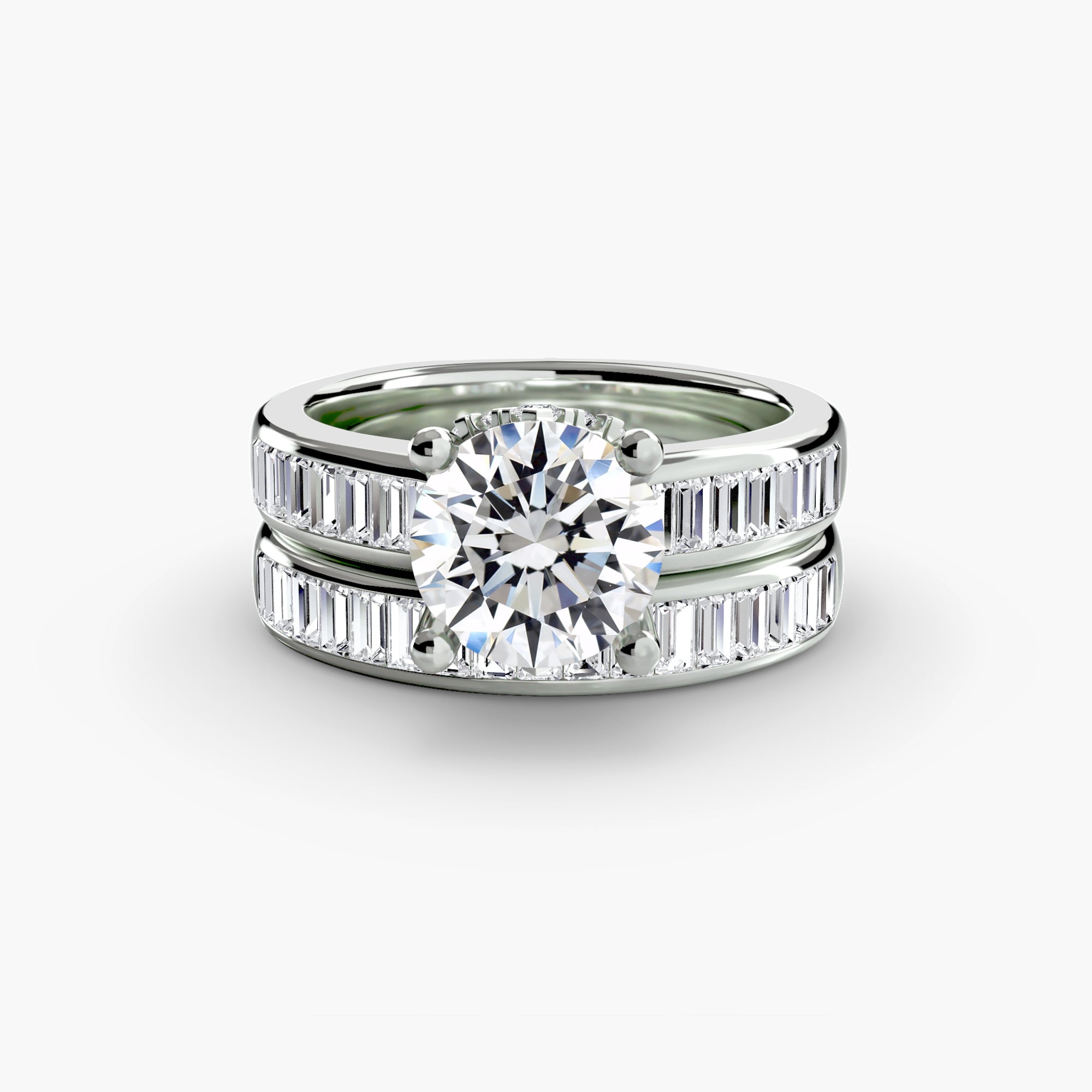 The Baguette Channel Ring (UN028-R-1ST)