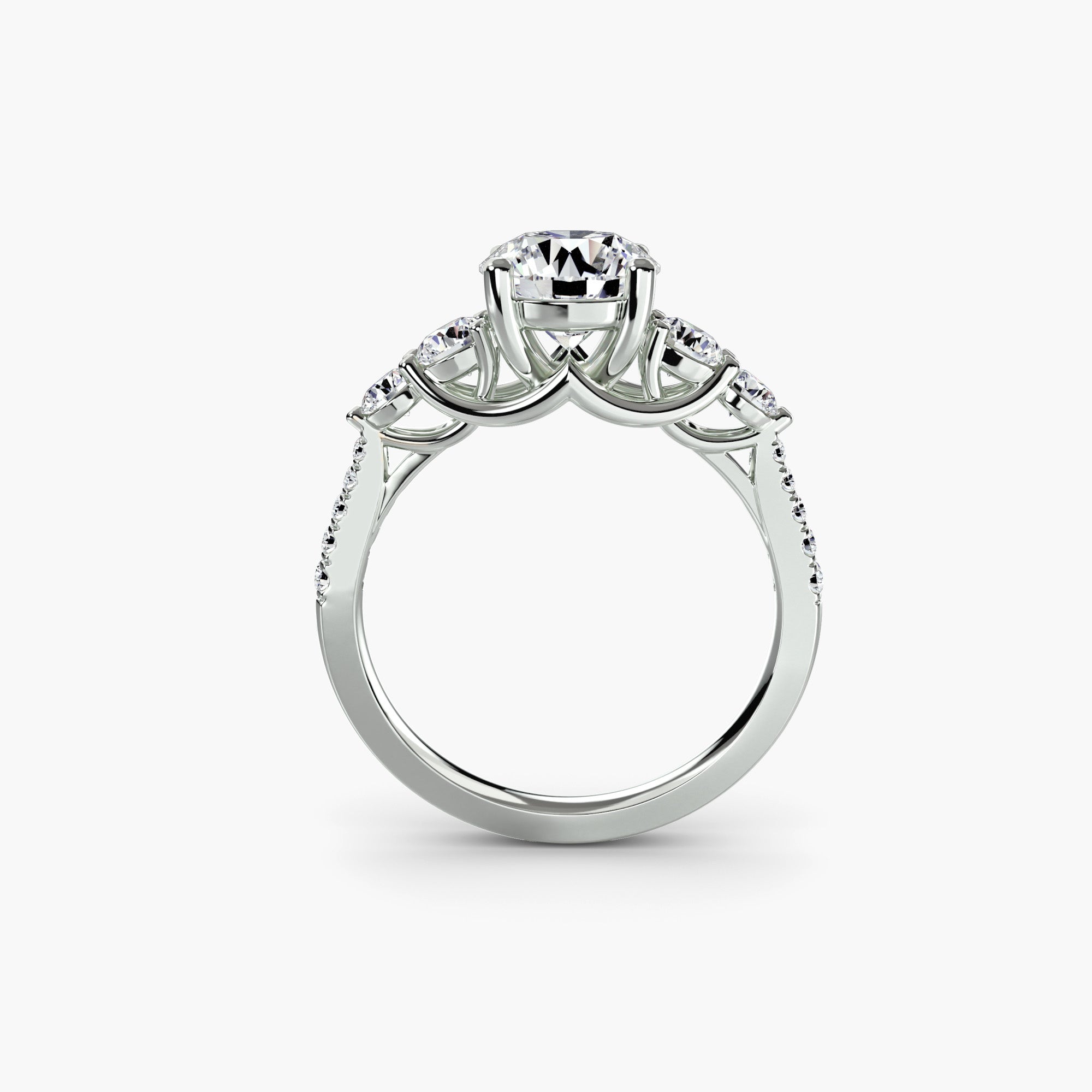 The Five Stone Fancy Ring (UN029-R-1ST)