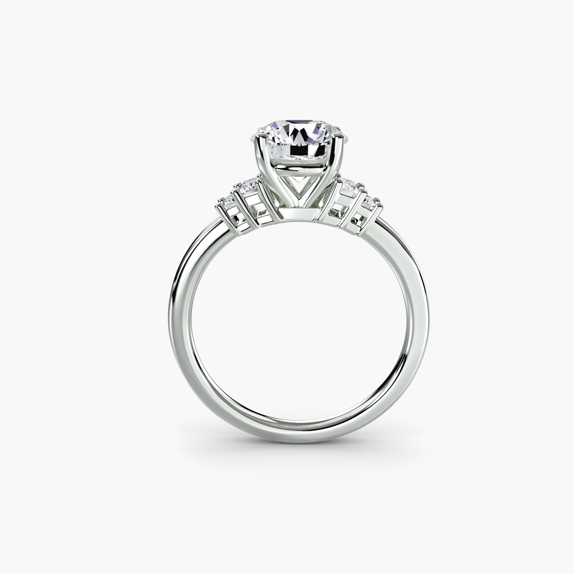 The Baguette Classic Ring (UN035-R-1ST)