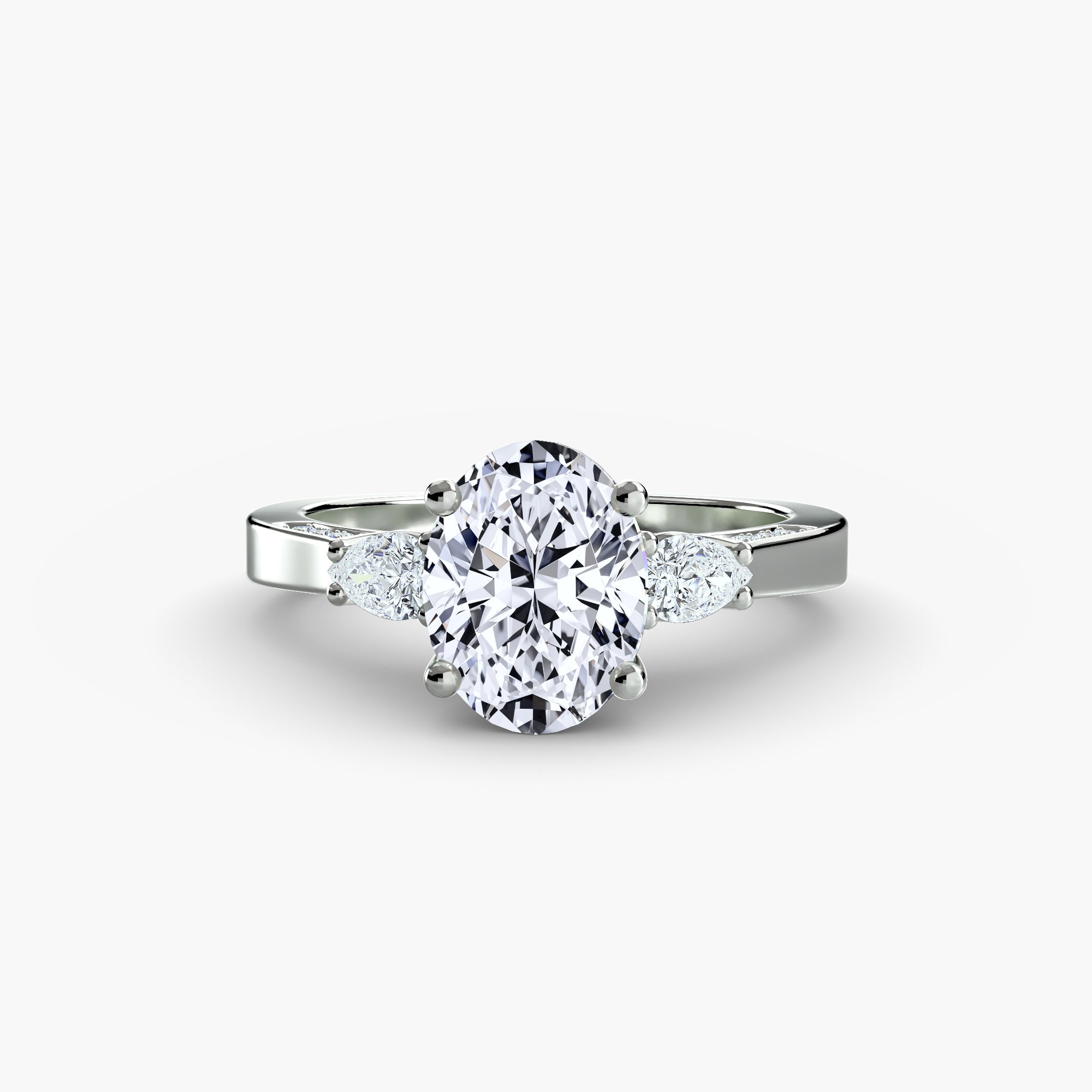 The Three Stone Ring (UN048-R-3ST)