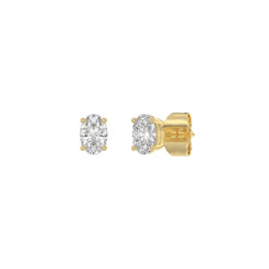 14K Yellow Gold, angled view