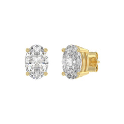 14K Yellow Gold, angled view