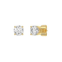 14K Yellow Gold, angled view