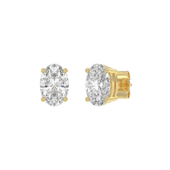 14K Yellow Gold, angled view
