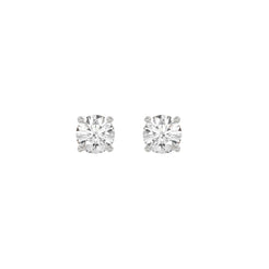 14K White Gold, angled view