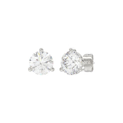 18K White Gold, angled view