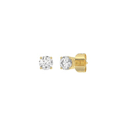 14K Yellow Gold, angled view
