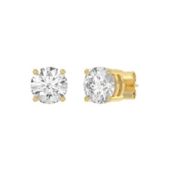 14K Yellow Gold, angled view