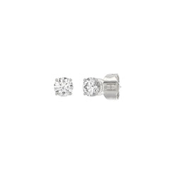 14K White Gold, angled view