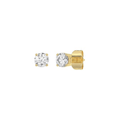 14K Yellow Gold, angled view