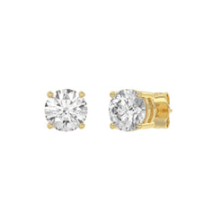 14K Yellow Gold, angled view
