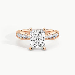 Rose Gold, Radiant, down view