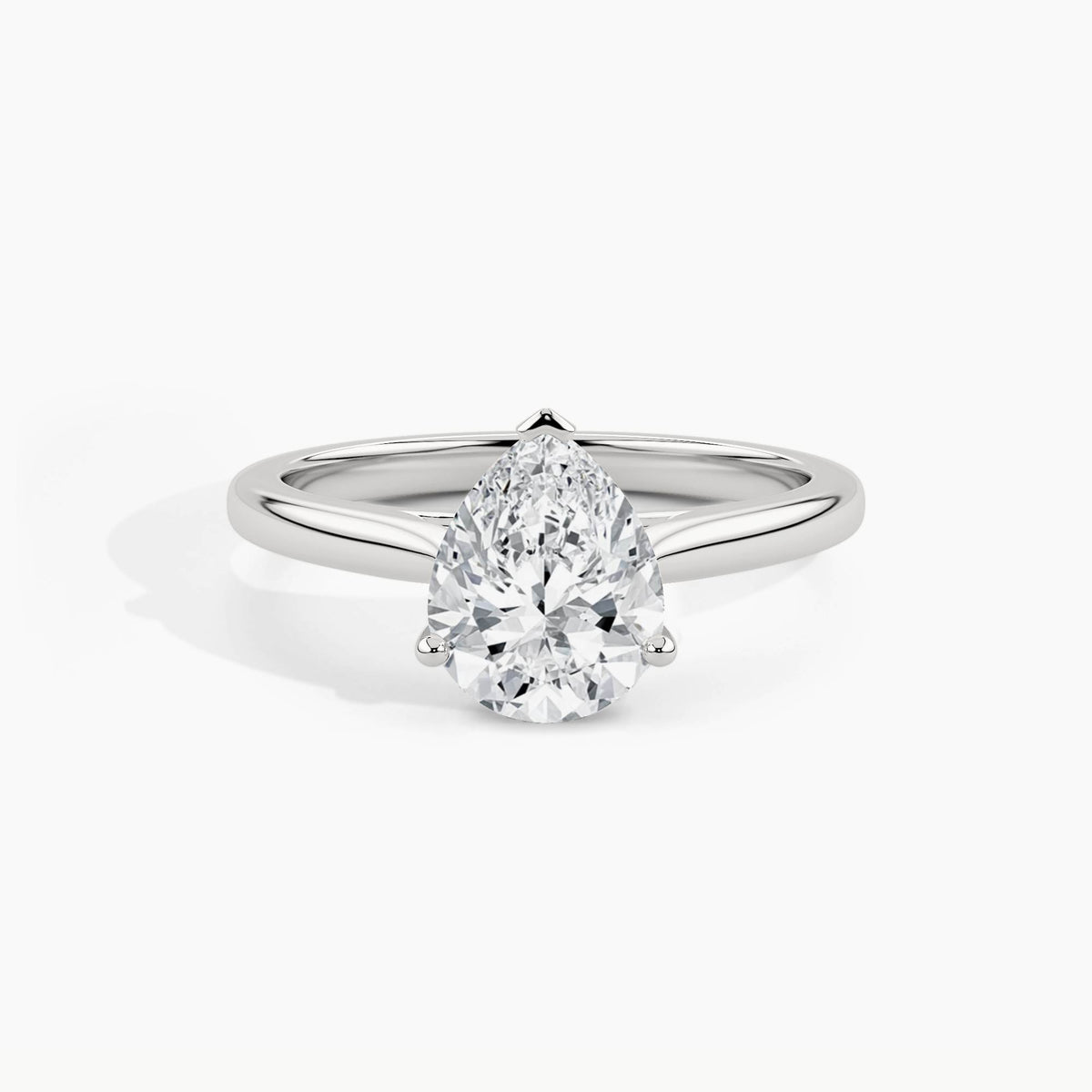 950 Platinum, Pear, down view