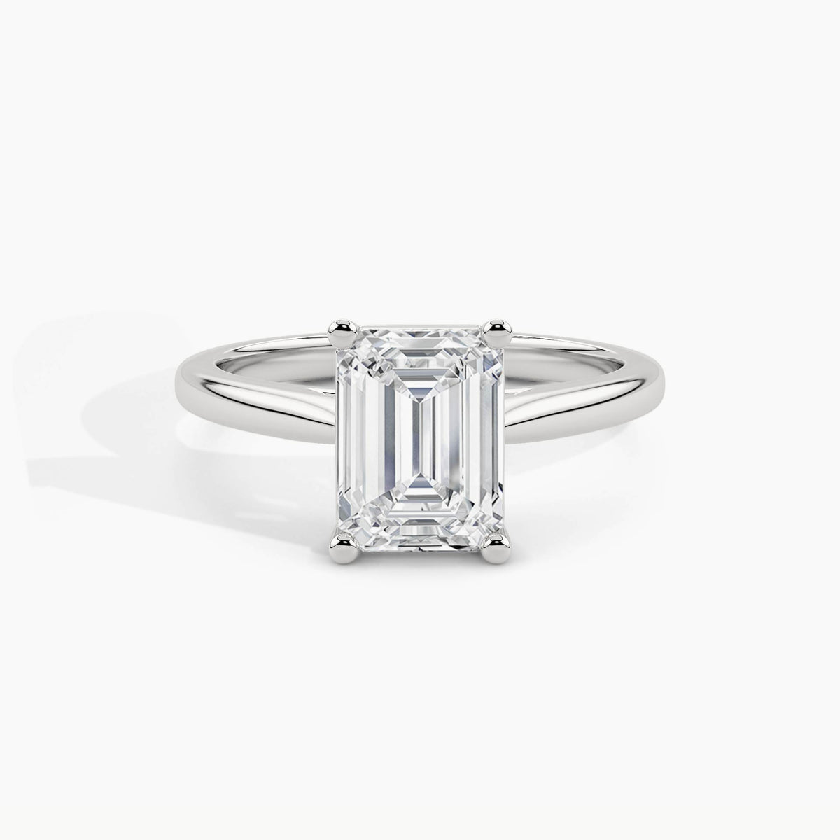 White Gold, Emerald, down view