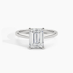 950 Platinum, Emerald, down view