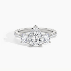 950 Platinum, Pear, down view
