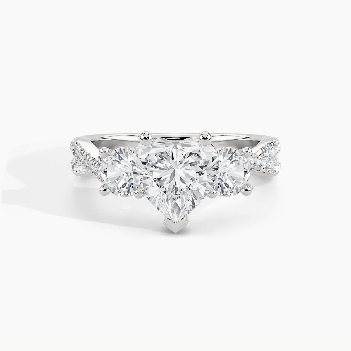 White Gold, Heart, down view