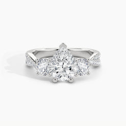 950 Platinum, Pear, down view