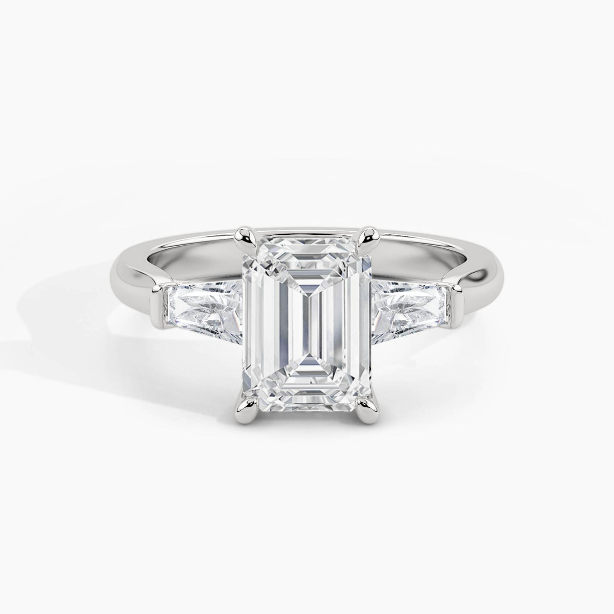 White Gold, Emerald, down view
