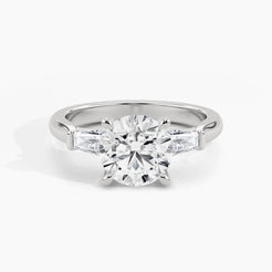 White Gold, Round, down view