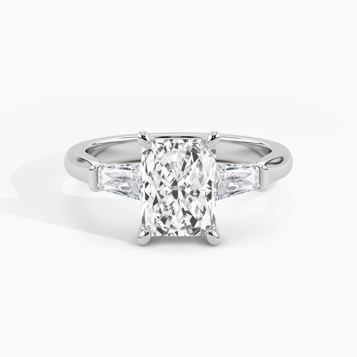 950 Platinum, Radiant, down view