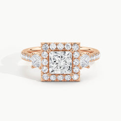 Rose Gold, Princess, down view