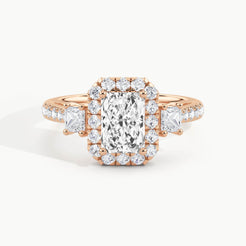Rose Gold, Radiant, down view