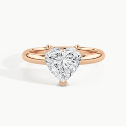 Rose Gold, Heart, down view